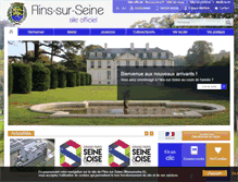 Tablet Screenshot of flinssurseine.fr
